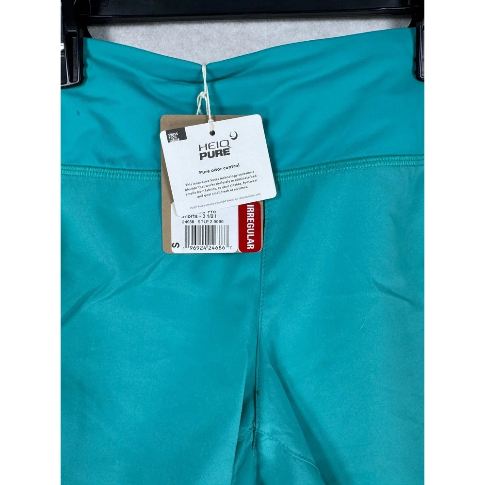 Patagonia Women's Strider Pro Shorts 3.5 Teal Blue Running Small NWT - Picture 4 of 8